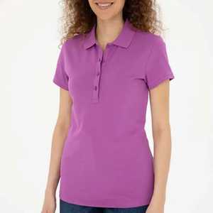 Suéter de punto de manga corta transpirable con media cremallera y cuello de polo recortado de verano para mujer a la moda aspecto fino versátil - Product Image 6