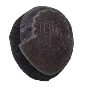 Perruque en cheveux humains Q6 Yaki, toupet pour homme, cheveux vierges Remy, trame simple, Bangladash Naturalizer Curl Bonnet, extension de cheveux Remi - Product Image 3