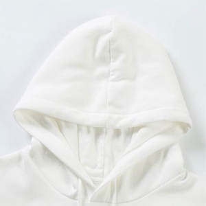 ชุดกางเกงขาสั้นมีฮู้ดสีทึบลำลองซักกรดของผู้ชายชุดผ้าฝ้าย100% ระบายอากาศขนาดปกติออกแบบได้ตามต้องการ - Product Image 4