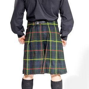Tartan écossais traditionnel à carreaux pour hommes basson Kilts Sporran robe complète mariage cuir professionnel jouant couleur personnalisée - Product Image 5