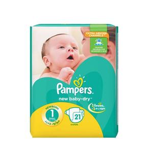 Pañales Pampers Baby Dry originales para piel sensible, material suave al tacto, alta absorción, suministro a granel. - Product Image 2