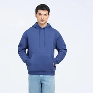Venta al por mayor personalizado de manga larga sudaderas con capucha de moda fabricante de impresión personalizada Sudadera con capucha de gran tamaño para los hombres - Product Image 2