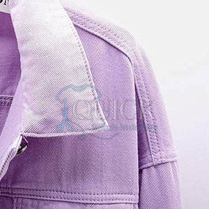 Nouvelle arrivée, veste en jean pour femme, coton écologique, tricoté, respirant, pour l'hiver, vente en gros, streetwear, prix bas - Product Image 5