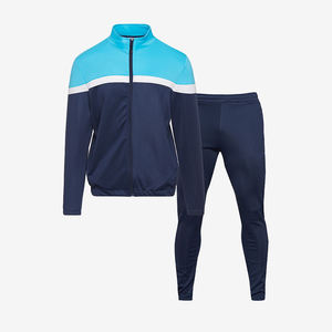 Vente en gros de sweatshirt et pantalon à fermeture éclair ensemble de survêtements de gymnastique deux pièces pour hommes respirant nouveau Design pour les séances d'entraînement intenses - Product Image 1