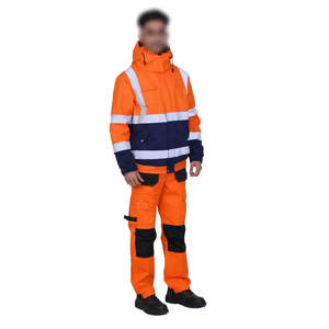 Uniforme de Seguridad Ventilado de Malla para Verano con Paneles Reflectantes, Uniforme de Seguridad Multifuncional para Operaciones Industriales - Product Image 4