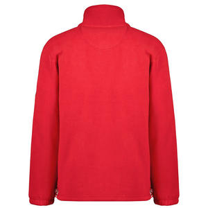 Tendance hybride polaire fermeture éclair hommes veste personnalisée de haute qualité chaud respirant survêtement polaire veste avec logo personnalisé - Product Image 3