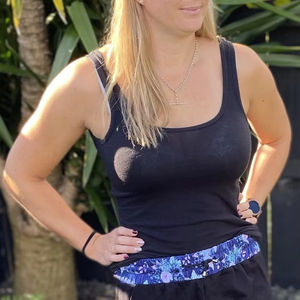 <b>Women's</b> Breathable Cotton Spandex Short Length Tank <b>Top</b> Soft Jersey Fabric Jersey Dress - Product Image 3