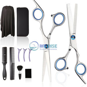 Juego de tijeras de corte de pelo, tijeras de corte de pelo de peluquero, herramientas de peluquería de acero inoxidable para OEM y venta al por mayor - Product Image 1