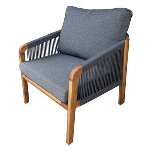 ชุดโซฟาไม้เนื้อแข็ง โต๊ะกาแฟ ดีไซน์มินิมอล สำหรับใช้งานกลางแจ้ง ปรับแต่งสีและโลโก้ได้ คุณภาพสูง - Product Image 6