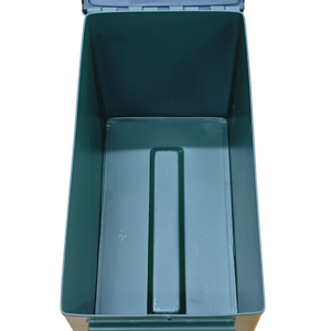 Boîte à munitions en acier robuste résistante aux intempéries, étui de protection OEM avec fermeture à boucle pour le camping, la chasse, la survie et les activités de plein air - Product Image 6