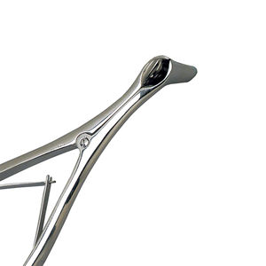 Spéculum nasal ORL médical de Vienne en acier inoxydable allemand avec poignée plate polonaise Source d'alimentation manuelle Miroir de spéculation nasale de Vienne - Product Image 6