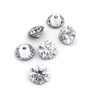 Diamante de corte brillante redondo natural Corte XXX real y pulido Fabricado en Surat IGI Certified Diamond Hub - Product Image 1