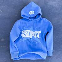 Hoodie court personnalisé en chenille brodée 3D pour homme, en molleton épais et doux (polyester/coton), respirant, anti-rétrécissement, tendance