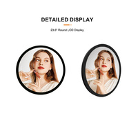 Écran LCD rond personnalisé en gros de 23,6 pouces, luminosité élevée de 1500 nits, résolution 1280x1280, écran TFT circulaire