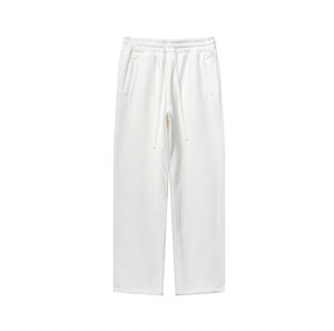 Pantalones de chándal de moda Pantalones de chándal en blanco Pantalones de jogging personalizados Impresión de sudor liso Jogger Hombres rayas curvas - Product Image 2