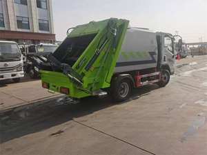 Camion à ordures compacteur d'occasion 4x2 de 6 m³ pour la collecte des déchets à vendre - Product Image 5