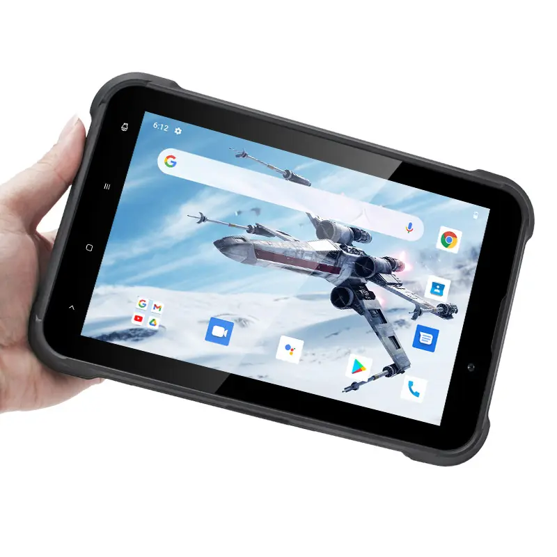 8Inch IP67 Waterproof Industrial 2D Scanner 4G Android Tablet Rugged 1000 Nits