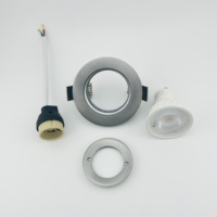 Downlight LED d'hôtel moderne de 4 pouces Plafonnier encastré rond intelligent avec détecteur de mouvement Design de spot intérieur personnalisé