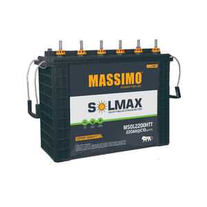 Fournisseur et exportateur de premier plan vendant des batteries tubulaires hautes MASSIMO 12V 220Ah de qualité inégalée pour une utilisation solaire et d'onduleur - Product Image 1
