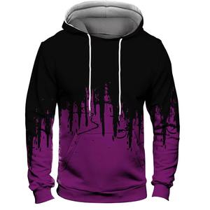 Sudaderas con Capucha de Alto Rendimiento, Sublimación de Colores Resistentes a la Decoloración, con Bolsillos, OEM, Sublimación Digital Personalizada, Impresión 3D para Hombre - Product Image 2