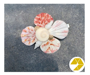 Seashell Hair Clip Ocean Clam Shell Star Crab Claw Style Summer Glow Bulk <b>Offers</b> Seashell Hair Clip Handmade Coastal Vibes Charm - Product Image 5