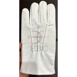 检查工作漂白棉手套定制不同颜色和尺寸的工作棉棉儿童针织手套