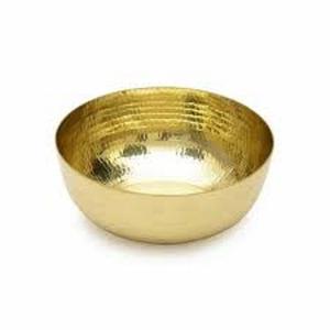 Indian Eco-Friendly Polished Brass Serving Bowl for <b>Travel</b> - Product Image 1