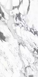 Wolto กระเบื้องเซรามิคลายหินอ่อนสีเทาขนาด60x120ซม. สำหรับพื้นและผนังพื้นผิวมันวาวสูง - Product Image 2