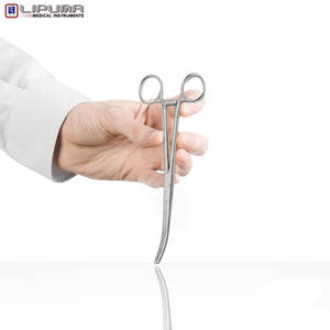 Pinzas Kelly Rankin, instrumentos quirúrgicos curvos de 9 pulgadas, abrazadera de acero inoxidable personalizada de primera calidad, herramientas quirúrgicas médicas Rankin - Product Image 3