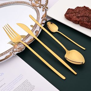 Juego de Cubiertos de Acero Inoxidable Ecológico y Personalizable para Fiestas, Ofrece Calidad Reutilizable con Diseño Resistente - Product Image 1