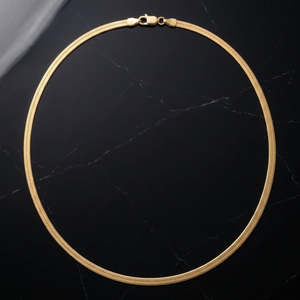 Collar de Cadena Lisa de Plata 925 con Baño de Rodio y Acabado Pulido, Diseño Minimalista, Joyería Sencilla y Elegante para Uso Diario - Product Image 5