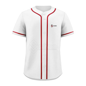 เสื้อเจอร์ซีย์เบสบอลของผู้ชายเสื้อเจอร์ซีย์ใหม่ระบายอากาศได้ดีดีไซน์ตามสั่ง - Product Image 1