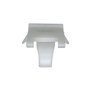 Sujetador de burlete para cinturón de puerta con clip de moldura lateral blanco compatible con OEM 83219-22000 - Product Image 2