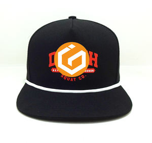 Custom Embroidered Logo 5 Panel Flat Brim Structure <b>Baseball</b> <b>Cap</b> <b>Plain</b> Cotton Adjustable Sports Hat Manufacturer In Viet Nam - Product Image 5