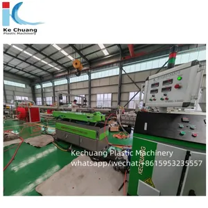 PE PVC PP Single wall corrugated hose machine extrusion line/ extruder machine line