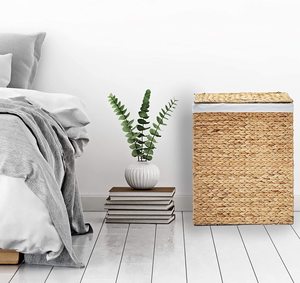 Giỏ Đựng Đồ Giặt Quần Áo Tùy Chỉnh Giỏ Đựng Lục Bình Giỏ Đựng Đồ Thủ Công Giỏ Đan Bằng Liễu Gai Giá Rẻ - Product Image 5