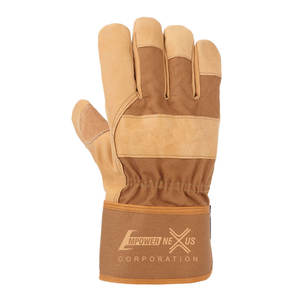 High Quality Leather Made Working Safety <b>Gloves</b> Best Selling Safety <b>Gloves</b> For Hand Protection - Product Image 2