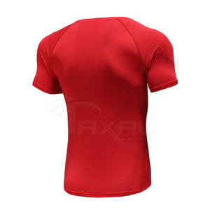 Rashguard pour homme en spandex/polyester respirant uni - Séchage rapide, écologique, OEM, étiquette privée, vente en gros - Product Image 2
