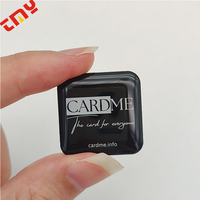 40MM Round Printable Access Control Digital Instergram Tag Custom Qr Code 213 Tag Epoxy NFC Phone Sticker With Logo