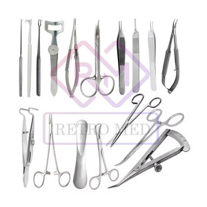 Juego de blefaroplastia Cirugía ocular Párpado mayor quirúrgico Micro Acero inoxidable MOL Certificado Reutilizable por MEDICAB INSTRUMENTS - Product Image 4