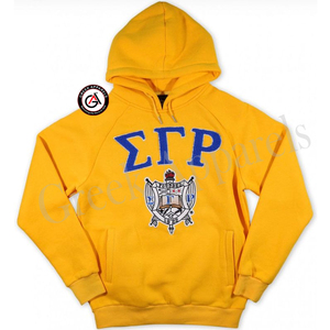 Sigma Gamma Rho Soror Bordado Mujer Sudadera con capucha polar | SGRH Sorority Sublimated Ladies Custom Made Jogging Shirt - Product Image 2