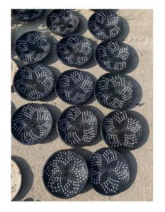 Lot de 6 pièces décor de plaque suspendue en jonc de mer pour les espaces de maison spectaculaires en gros fabriqué au Vietnam au meilleur prix - Product Image 5