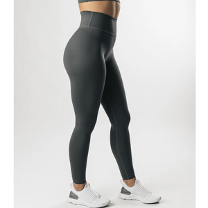 2023 mallas de satén de entrenamiento de cintura alta personalizadas para mujeres gran oferta gimnasio deportes Yoga pantalón de alta calidad para damas - Product Image 3
