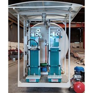 Unité mobile de remplissage de bouteilles de GPL - Système de skid déplaçable avec vanne de réservoir et équipement de sécurité, certifié CE - Product Image 6