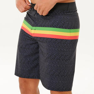 Pantalones Cortos de Playa de Verano para Hombre, Diseño de Diseñador, Cintura Media, Cordón Ajustable, Tejido Ligero, Estampado Sólido, Estilo Casual y Deportivo - Product Image 6