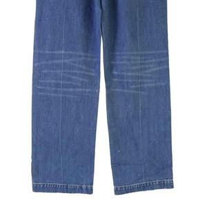 2025 nouveauté coton Denim Baggy droite unisexe jean taille haute en vrac en gros Logo et Design personnalisés - Product Image 5