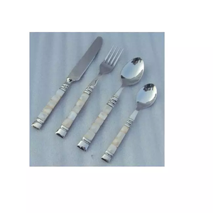 Trending Design Cutlery <b>Set</b> of 4 pcs Flatware for Home hotel Restaurant <b>Black</b> Color Modern Design Brass high quality Cutlery <b>Set</b> - Product Image 3