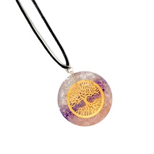 Venta al por mayor Howlite orgonite Eye Pendant Orgone Healing Pendants Compre orgonita para protección EMF - Product Image 3