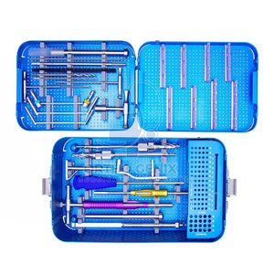 Ensemble d'instruments médicaux de haute qualité de classe I DHS DCS, vis de hanche dynamique, plaque condylienne en acier inoxydable, certifié CE - Product Image 5