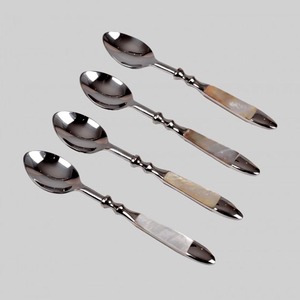 Ensemble de couverts en acier inoxydable argenté, style occidental, vaisselle décorative de haute qualité, ensembles de vaisselle pour la maison - Product Image 2